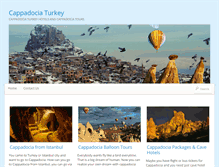 Tablet Screenshot of cappadociaturkey.net